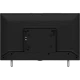 Grundig 32 GHH 6500 B HD Ready HD TV’nin siyah arka paneli, montaj alanı ve ayakları