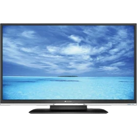 Arçelik A32-LB-5313 HD Ready LED TV, siyah çerçeveli ve ayaklı tasarımıyla deniz manzarası gösteriyor