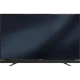 Grundig 55 VLE 6535 BL Full HD LED televizyon, siyah ekran ve ayaklarıyla önden görünüm