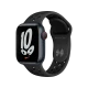 Apple Watch Nike Series 7 Cellular 41 mm akıllı saat, gece yarısı alüminyum kasa ve Nike spor kordon
