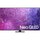 Samsung 85QN90C QLED Ultra HD 4K TV; Neo QLED logosu olan, ince siyah tasarımlı ekran görüntüsü