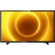 Philips 32PHS5505 HD Ready LED televizyon, ekranda sarı ışık efektli vitrin görünümü