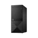 Dell Vostro 3671 N113VD3671EMEA01_W siyah kule tipi masaüstü bilgisayar kasası görünümü