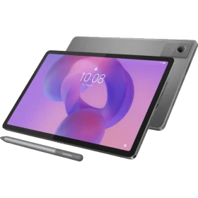 Lenovo Idea Tab TB336FU gri öğrenci tableti; kalem ve kılıf ile birlikte kullanıma hazır görünüm.