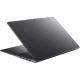 Acer Aspire Lite AL16-51P-580H koyu gri iş ve ofis laptopu, yarı açık kapaklı yandan görünüm