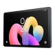 TCL Tab 10L Gen 4 tablet, siyah renkli 128 GB depolama; 10 inç ekran ve kilit ekranı görünüyor.