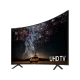 Samsung 49RU7300 Ultra HD 4K LED televizyon siyah ekranda uzay temalı görüntü ve UHD TV yazısı