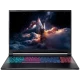 Acer Nitro V 16S AI ANV16S-61-R7EJ siyah oyuncu laptop, önden açık görünüm ve RGB aydınlatmalı klavye