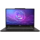MSI VenturePro 17 A2RWEG-027XTR FR44 gri oyuncu laptop; ekranda AI temalı arayüz görünüyor.