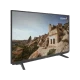 Grundig Berlin 50 GEU 7965 A Ultra HD 4K LED televizyon, siyah çerçeveli ayaklı tasarımıyla kapalı ekranda