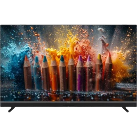 Vestel 65QMG9940 Ultra HD 4K QLED televizyon, ekranda renkli kalemlerin canlı görüntüsü