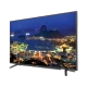 Grundig Rio 55 CLX 7745 AP Ultra HD 4K LED televizyon, şehir manzarası gösteren ince çerçeveli ekran