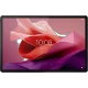 Lenovo Tab P12 TB370FU gri öğrenci tableti, 10:08 açılış ekranıyla önden görünüm