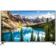 LG 55UJ651V Ultra HD 4K LED televizyon; manzara görüntülü ekran, genel renk tasarım.