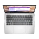 Dell Pro 14 Plus PB14250 gri iş ve ofis laptopu klavye ve touchpad görünümü açık kapaklı