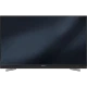 Grundig 48 VLX 8585 BP Ultra HD 4K LED televizyon, siyah çerçeveli ekranı ve ayaklarıyla önden görünüm