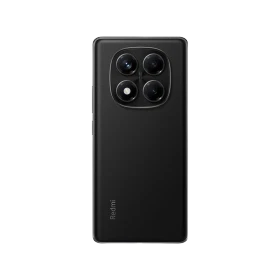 Xiaomi Redmi Note 14 Pro siyah akıllı telefon, arka yüz ve dört kameralı modül detaylı görünüm