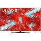 LG 65UQ91006LA 65 inç Ultra HD 4K LED televizyon; kırmızı-beyaz ağaç manzaralı ekran görünümü