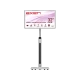 Axen AX32FMTR-A13B 32 inç Full HD televizyon, ayaklı tasarımıyla önden görünüm