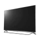 LG 65UB930V 65 inç Ultra HD 4K LED televizyon, genel siyah renk tasarım ve ince çerçeve görünümü