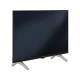 Grundig Dortmund 32 GHH 5500 B HD Ready LED TV, siyah ekranı ve gümüş ayaklarıyla önden görünüm