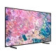 Samsung 85Q60B Ultra HD 4K QLED televizyon, genel siyah çerçeveli, canlı renkli ekran görüntüsü