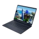 Dell Alienware 16 Aurora AC16250 siyah oyuncu laptop, klavye ve ekranda oyun içeriği açık.