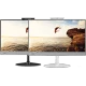 Lenovo V410Z 10QW0006TX masaüstü bilgisayarın beyaz gövdesi ve arka bağlantı portları