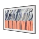 Samsung 98LS03HE Ultra HD 4K QLED TV ekranında canlı soyut renkler, genel renk tasarım.