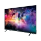 Beko B55L 9682 5AS Ultra HD 4K TV, renkli ekranı ve ince çerçevesiyle önden görünüyor
