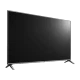 LG 55UK6500PLA Ultra HD 4K LED televizyon; genel renkte ince çerçeveli TV ekranı önden görünümde