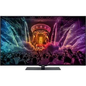 Philips 55PUS6031 Ultra HD 4K LED Televizyon, canlı konser sahnesi renkleriyle genel renkli ekran.