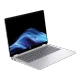 HP OmniBook 5 Flip 14-fp0005nt, açık gri 2’si 1 arada dizüstü bilgisayar ekranı ve klavyesi açık duruyor
