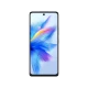 Infinix Note 30 siyah akıllı telefon, önden görünüm, tam ekran tasarım ve orta ön kamera deliği