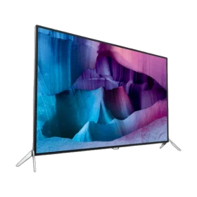 Philips 48PUS7600 Ultra HD 4K LED televizyon, genel renkli ekran görüntüsü ve modern tasarım.