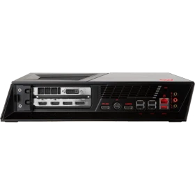 MSI Trident 3 9SI-619EU siyah masaüstü bilgisayarın bağlantı girişleri ve arka paneli görünümü