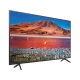 Samsung 65TU7100 Ultra HD 4K LED televizyon ekranda manzara sahnesi, genel renkli şık tasarım