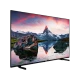 Vestel 58UA9600 Ultra HD 4K LED televizyon, dağ manzarası gösteren ince siyah ekran