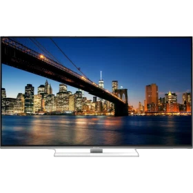 Arçelik A55L 9672 5W Ultra HD 4K LED televizyon, siyah çerçeveli ve gümüş ayaklı