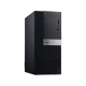 Dell OptiPlex 7060 N027O7060MT-U Tower siyah masaüstü bilgisayar kasası, önden görünüm