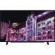 Arçelik A40L 5751 D Full HD FHD TV, siyah çerçeveli LED televizyonda renkli bina görüntüsü