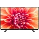 Arçelik A65 A 850 B Ultra HD 4K LED televizyon, ekranda canlı kırmızı çiçek görüntüsüyle önden görünür