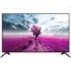 Vestel 55UHD292P Ultra HD 4K siyah çerçeveli LED televizyon, ayaklı tasarım ve canlı doğa görüntüsüyle önden görünüm
