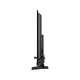Vestel 32H8531 HD Ready HD TV’nin ince siyah LED televizyon tasarımı, yan görünüm ve standıyla.