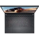 Dell G15 Gaming 5530 siyah oyuncu laptop; klavye ve ekran açık, oyun görseliyle önden görünüm