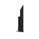 Grundig 32 GFH 6950 B HD Ready LED TV’nin yandan görünümü ve bağlantı girişleri