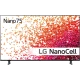 LG 50NANO756PA Ultra HD 4K LED televizyon, NanoCell ekran teknolojisi renkli kırılım görüntüsü