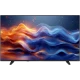 Vestel 50UV9750 Ultra HD 4K LED televizyon, renkli dalga desenli ekranı ve siyah çerçevesiyle