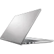 Dell Inspiron 15 3520 8GB RAM 512GB SSD Linux gümüş iş ve ofis laptopu, açık ve yan görünüm