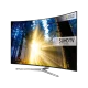Samsung 65KS9000 Ultra HD 4K LED televizyon siyah ekranda orman manzarası ve UHD premium yazısı görünüyor
